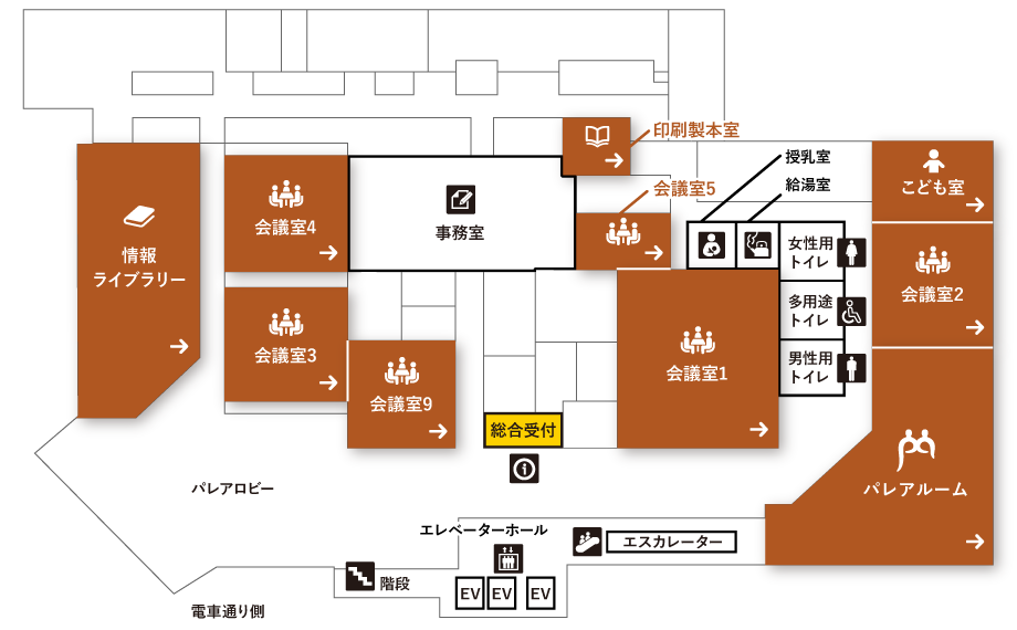 9階フロアマップ